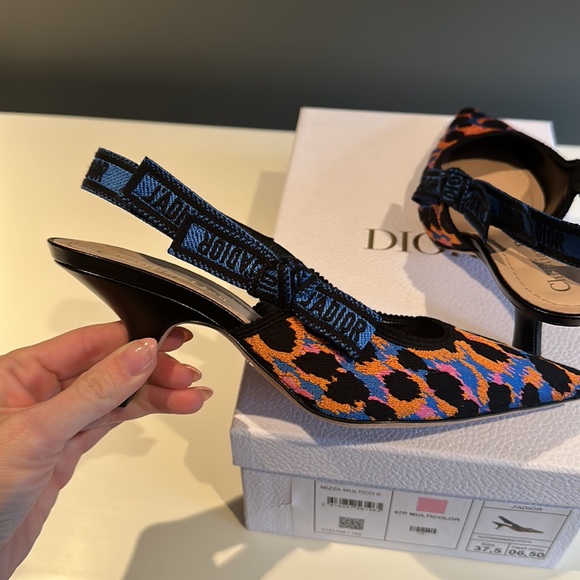 BRAND NEW, NEVER WORN, Christian Dior J’Adore Slingback heels, size 7 1/2! - Picture 7 of 7